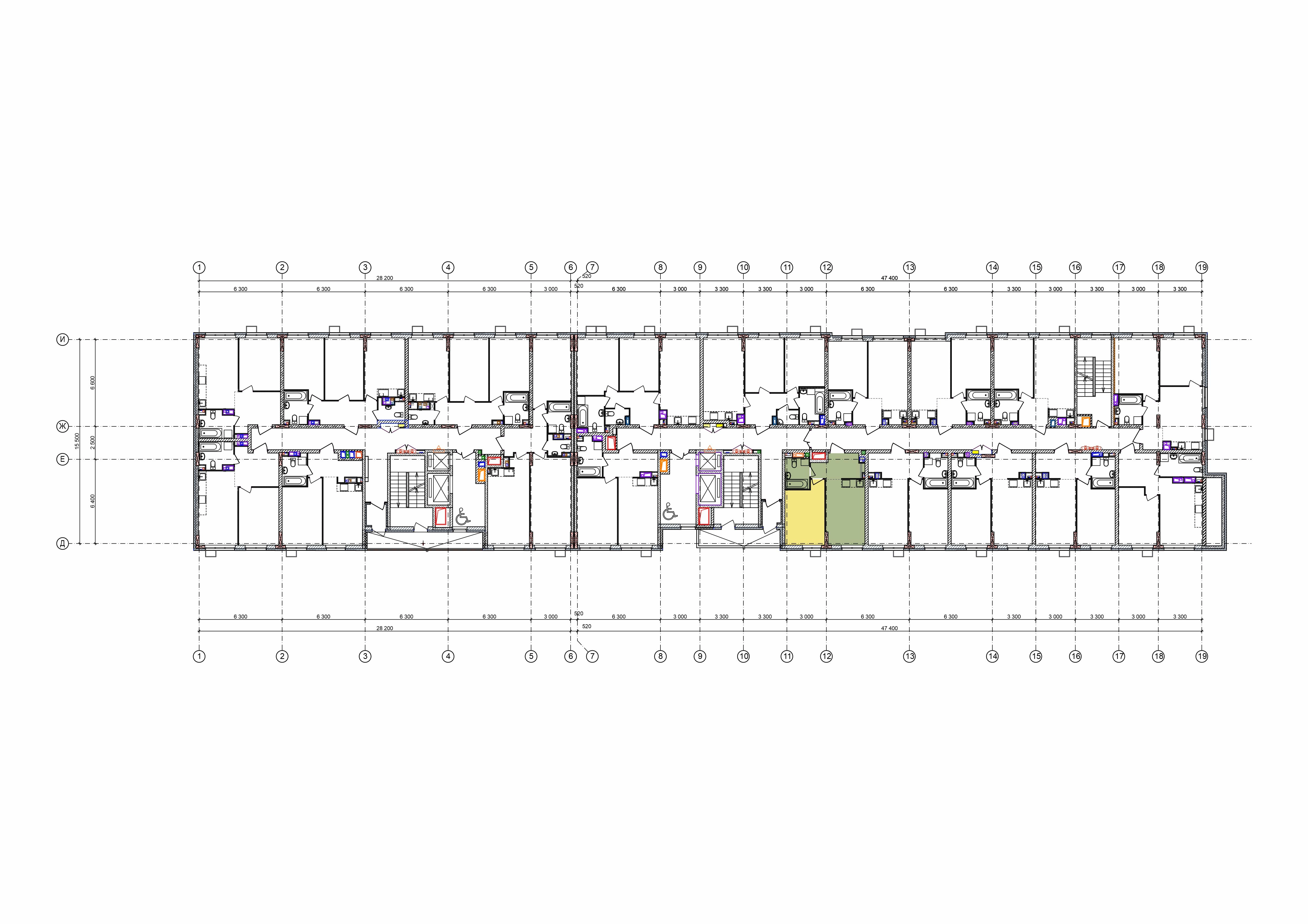 Планировка 1-комн. 5