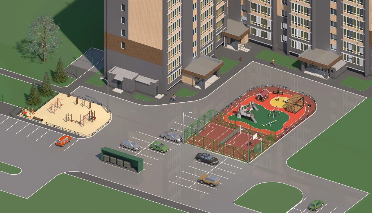 Планировка 2-комн. 5