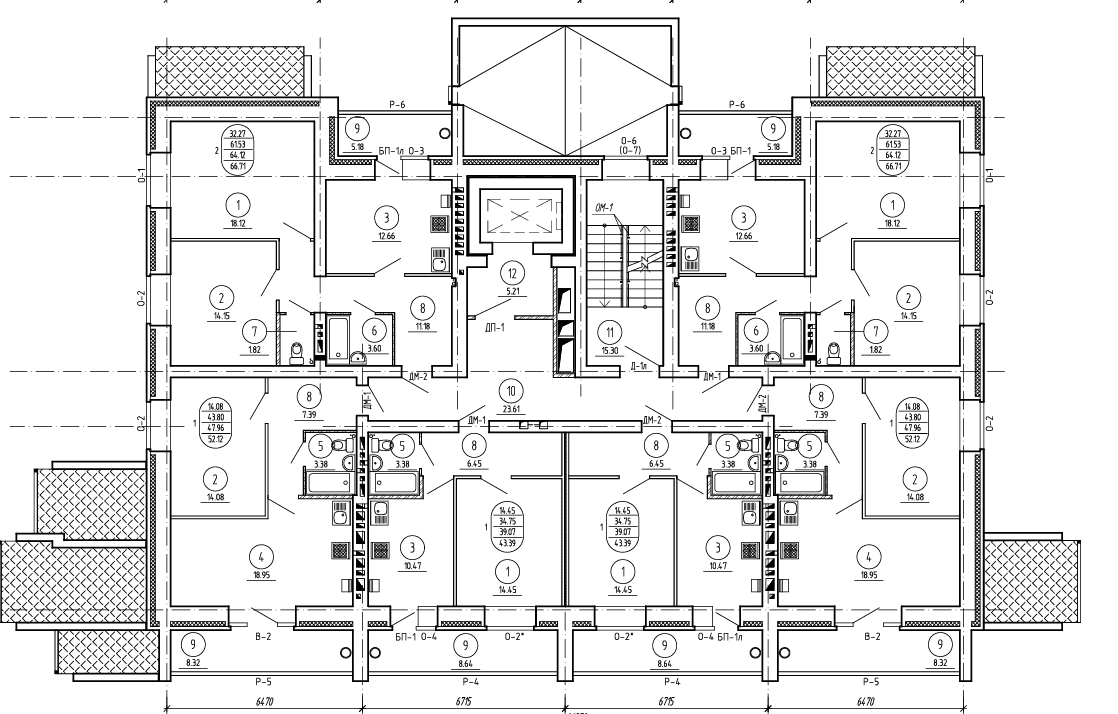 Планировка 2-комн. 3