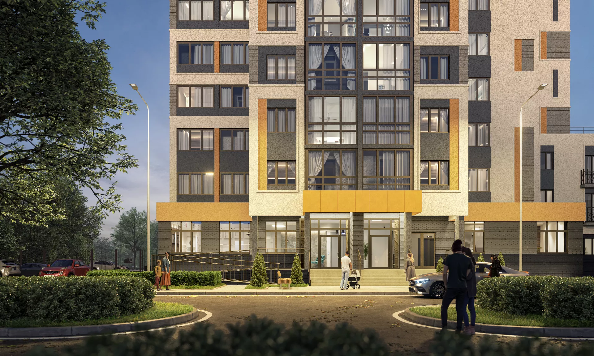 1-комнатная, 39.8 м² 6