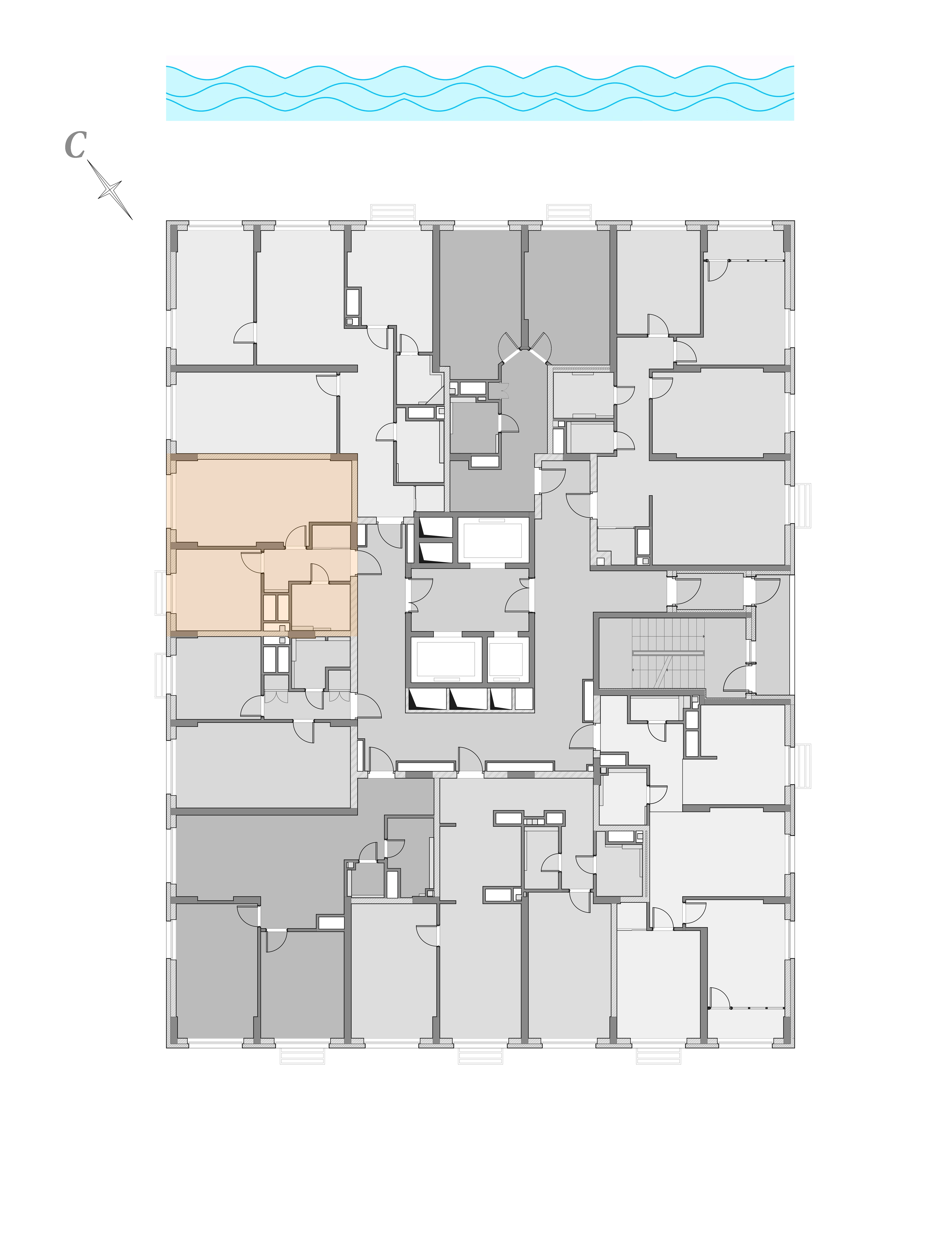 Планировка 1-комн. 3