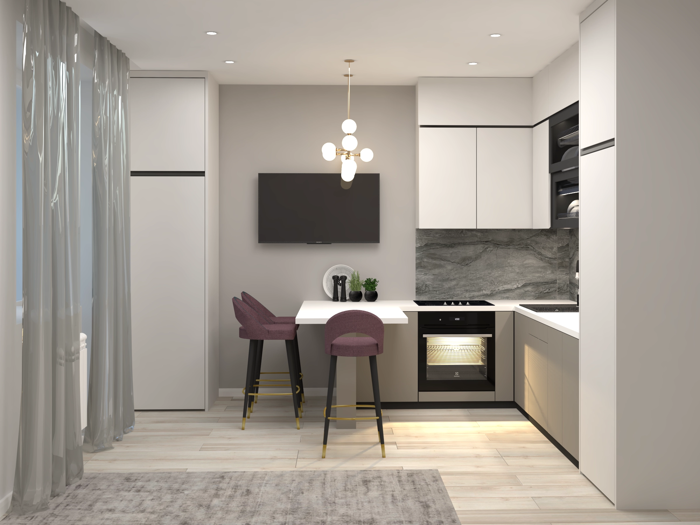 Планировка 1-комн. 7