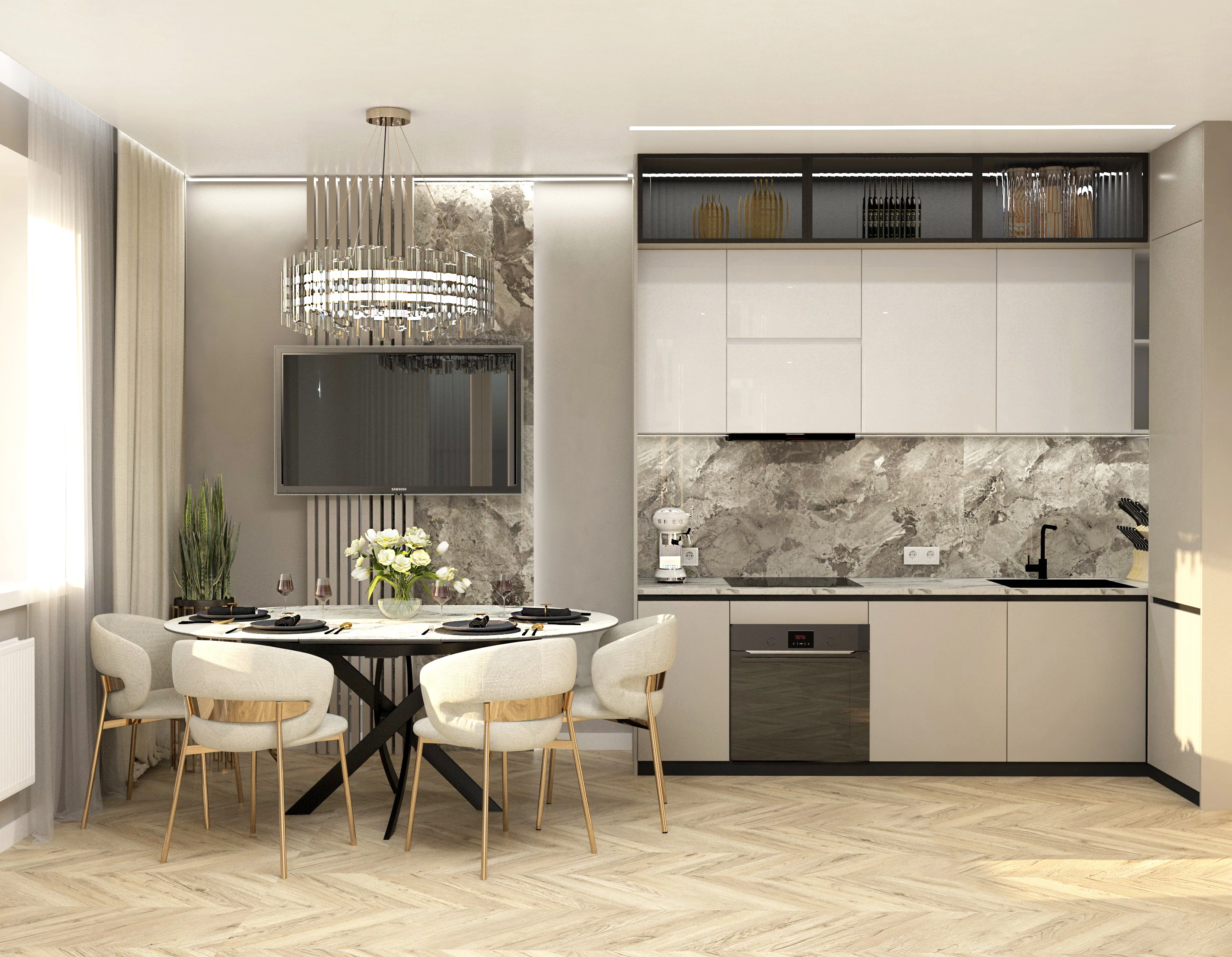 Планировка 1-комн. 5