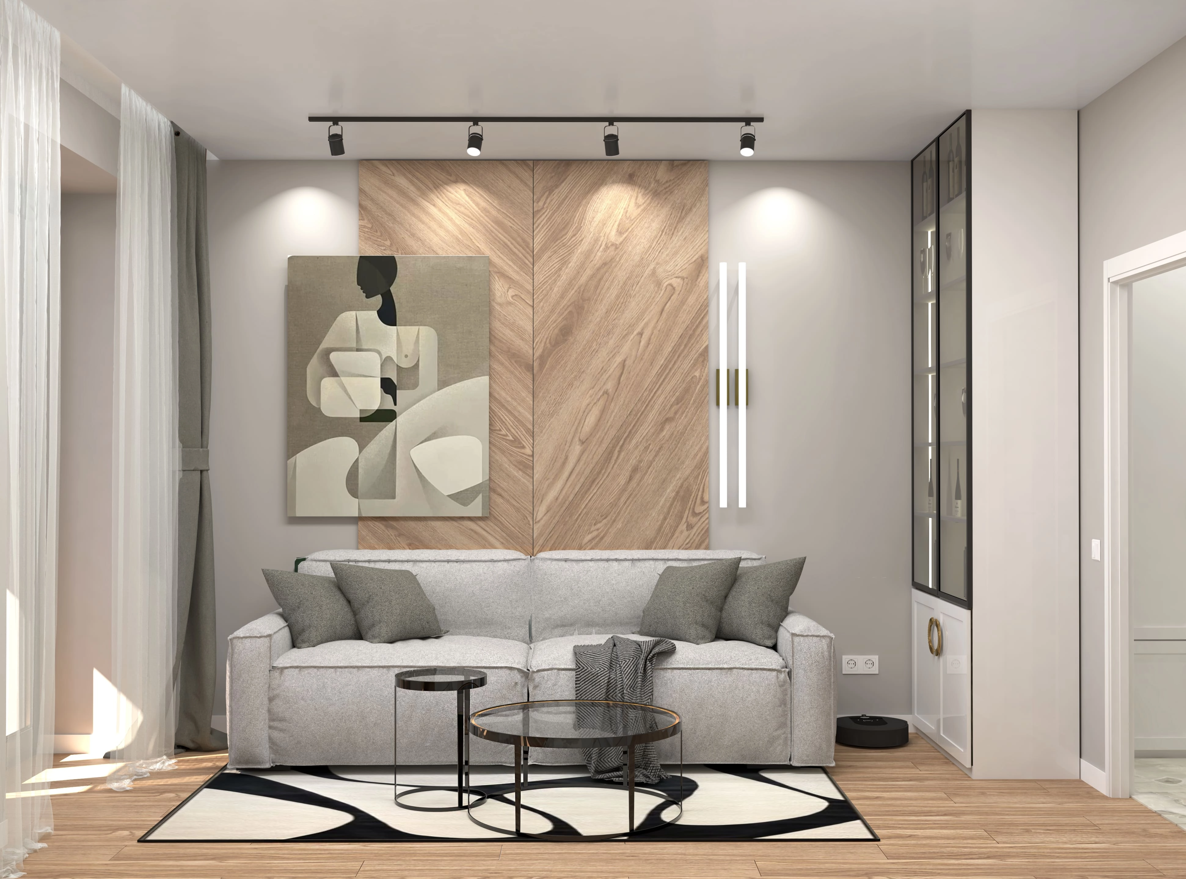 Планировка 1-комн. 8